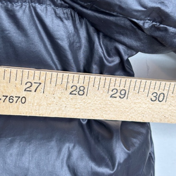 Lands End Black Down Puffer Coat 3XP Quilted Parka Plus 24W-26W Winter Gorpcore - Picture 8 of 11